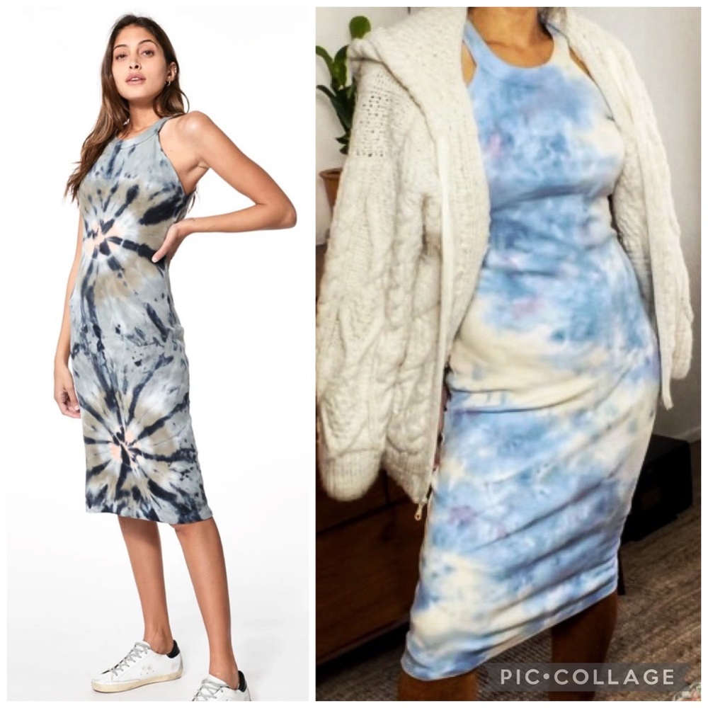 YOUNG FABULOUS AND BROKE YFB Rib MIDI Dress V